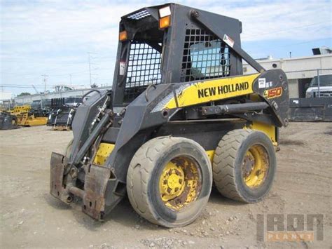 new holland l150 skid steer specs|new holland skid loader specs.